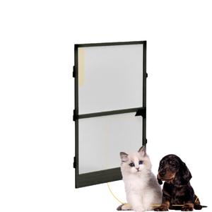 Mosquiteira para Porta Preta 1,20x2,10m com Tela Resistente À Pet