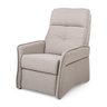Poltrona Reclinável Mh-3791 Herval Estofada Bege C - 1