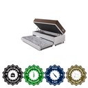 Ver imagem 6 de Bicama Box Baú com Courino Linho Branco 96x203 com Colchão Relax Adorabile Molas Ensacadas Ecoflex