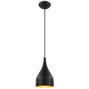 Ver imagem 1 de Pendente Decor Luminária Gota Alumínio Preto/cobre G