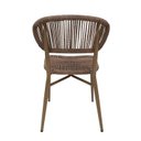 Ver imagem 4 de Kit 4 Cadeiras Empilhaveis Rusticas Carmel Fratini