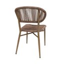 Ver imagem 5 de Kit 4 Cadeiras Empilhaveis Rusticas Carmel Fratini