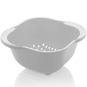 Escorredor Multiuso Pequeno para Massa Macarrão Verduras ou Branco