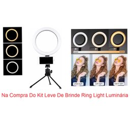 Kit Estética Maca Maleta Portátil Rose Gold Mocho Armário Escada Luminária Ring Fiscomed Kit Maca Ma - 4