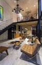 Ver imagem 4 de Lindo Lustre Com Bocais Para Baixo para Decoração de Sala De Jantar