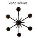 Ver imagem 2 de Lindo Lustre Com Bocais Para Baixo para Decoração de Sala De Jantar