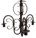 Ver imagem 1 de Lustre Pendente Rustico para Iluminação Interna Bocal Para Baixo