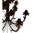 Ver imagem 5 de Luminária Decorativa de Flores para Sala Grande - Verniz