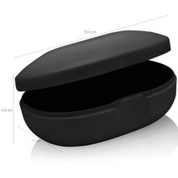 Saboneteira Para Viagem Bolsa Academia Porta Sabonete Barra Preto - 3