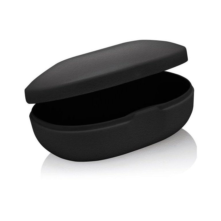 Saboneteira Para Viagem Bolsa Academia Porta Sabonete Barra Preto