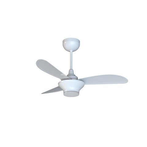 Ventilador de Teto Ventisol Mistral com Luminária de Led Bivolt Controle Remoto 130w