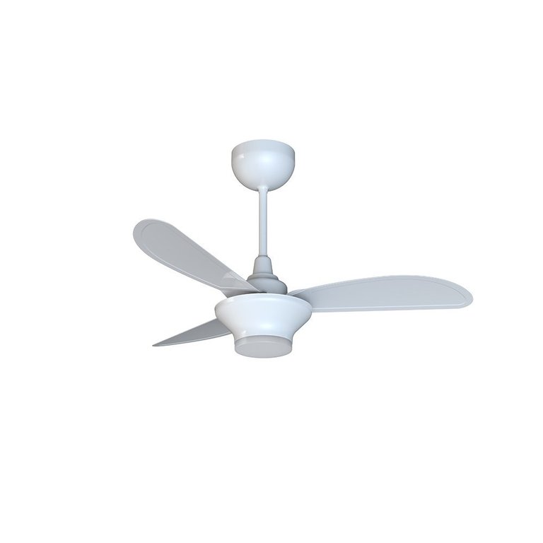 Ventilador de Teto Ventisol Mistral com Luminária de Led Bivolt Controle Remoto 130w
