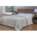 Ver imagem 1 de Edredom - Casal - Dupla Face - Capetown - Sherpa - Marfim - Niazitex