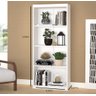 Armário Estante Porta Livros E Decoração AJL Estante Multiuso para Livros Produtos de Limpeza Lavand - 5