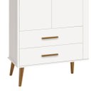 Ver imagem 3 de Guarda-Roupa Retrô 3 Portas Isis MoveisAqui