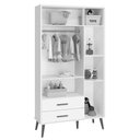 Ver imagem 5 de Guarda-Roupa Retrô 3 Portas Isis MoveisAqui