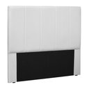Ver imagem 1 de Cabeceira Decorativa King Size 1,95M Erza PU Branco - Gran Belo