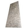 Revestimento Formica Marmore Cinza Brilhante Pedra 3m X 1,20 Acabamento Resistente Moveis - 1