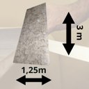 Ver imagem 3 de Revestimento Formica Marmore Cinza Brilhante Pedra 3m X 1,20 Acabamento Resistente Moveis