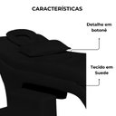 Ver imagem 2 de Maca Estofada Estética Botonê 60 Cm Sobrancelha Cilios Cor:preto