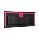 Ver imagem 1 de Kit Quarto Gamer Baú e Painel Fighter Usb 90 Cama Solteiro:preto e Pink