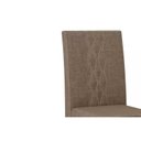 Ver imagem 5 de Kit 2 Cadeiras Sala Jantar Elis 2 Un Rústico Malbec/Suede Areia - DJ Móveis