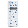 Adesivo Decorativo de Geladeira - Cristais de Gelo - 006glg - 1