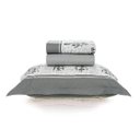 Ver imagem 1 de Jogo de Cama 3 Pecas Robos Solt Cinza, 88