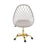 Cadeira Giratório Kaila Fendi | Dourado Matte - 2