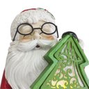 Ver imagem 5 de Papai Noel Natalino com LED Decorativo em Resina 20x13cm