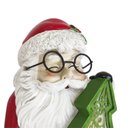 Ver imagem 2 de Papai Noel Natalino com LED Decorativo em Resina 20x13cm