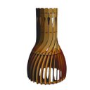 Ver imagem 1 de Luminária Teto tipo Pendente PARAFUSO MDF - Completa - Cor: Marrom