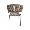 Ver imagem 3 de Kit 6 Cadeiras Gourmet Corda Náutica Nude Base Alumínio Sofia Linha Plus