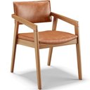 Ver mais imagens de Kit 05 Cadeiras para Sala de Jantar Estar Living Giorgia B04 Couríssimo Camel - Lyam Decor