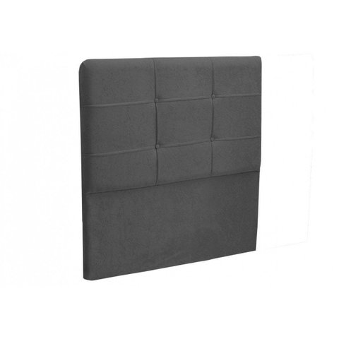 Cabeceira Cama Box Solteiro 90 cm London - JS Móveis - Cinza
