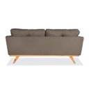 Ver imagem 2 de Sofá 3 Lugares Belle Suede Taupe - Silla