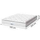 Ver imagem 3 de Cama Box Baú Casal King Colchão Molas Ensacadas Granville com Pillow 193x203x69cm Branco