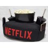 Kit Almofada com Porta Pipoca Balde +2 Copos Netflix - 3