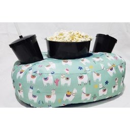 Kit Almofada Com Porta Pipoca 1 Balde + 2 Copos Lhama - 3