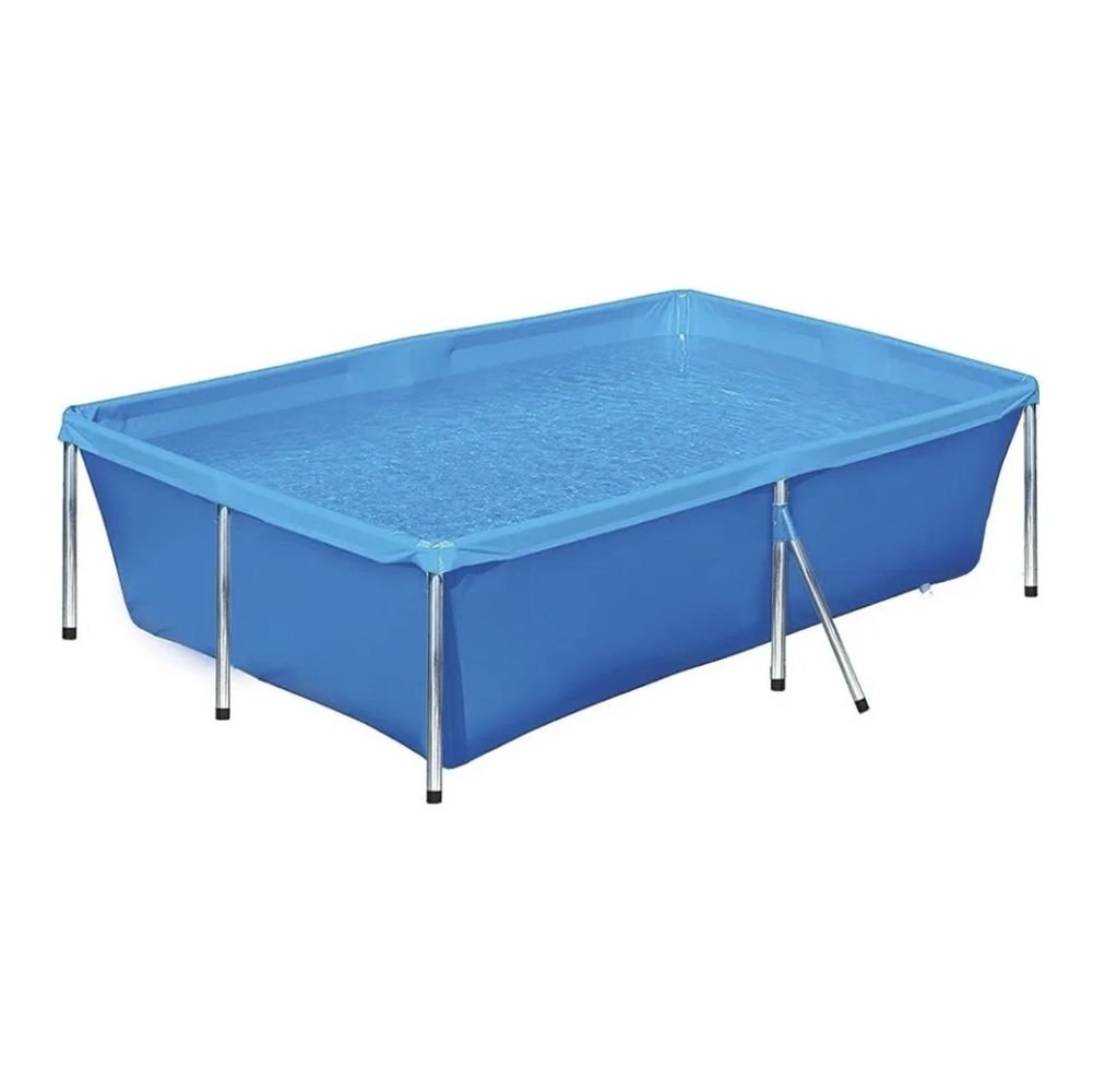 Piscina estrutural retangular Botafogo PIS0630 com capacidade de 2000 litros de 2.11m de comprimento - 1