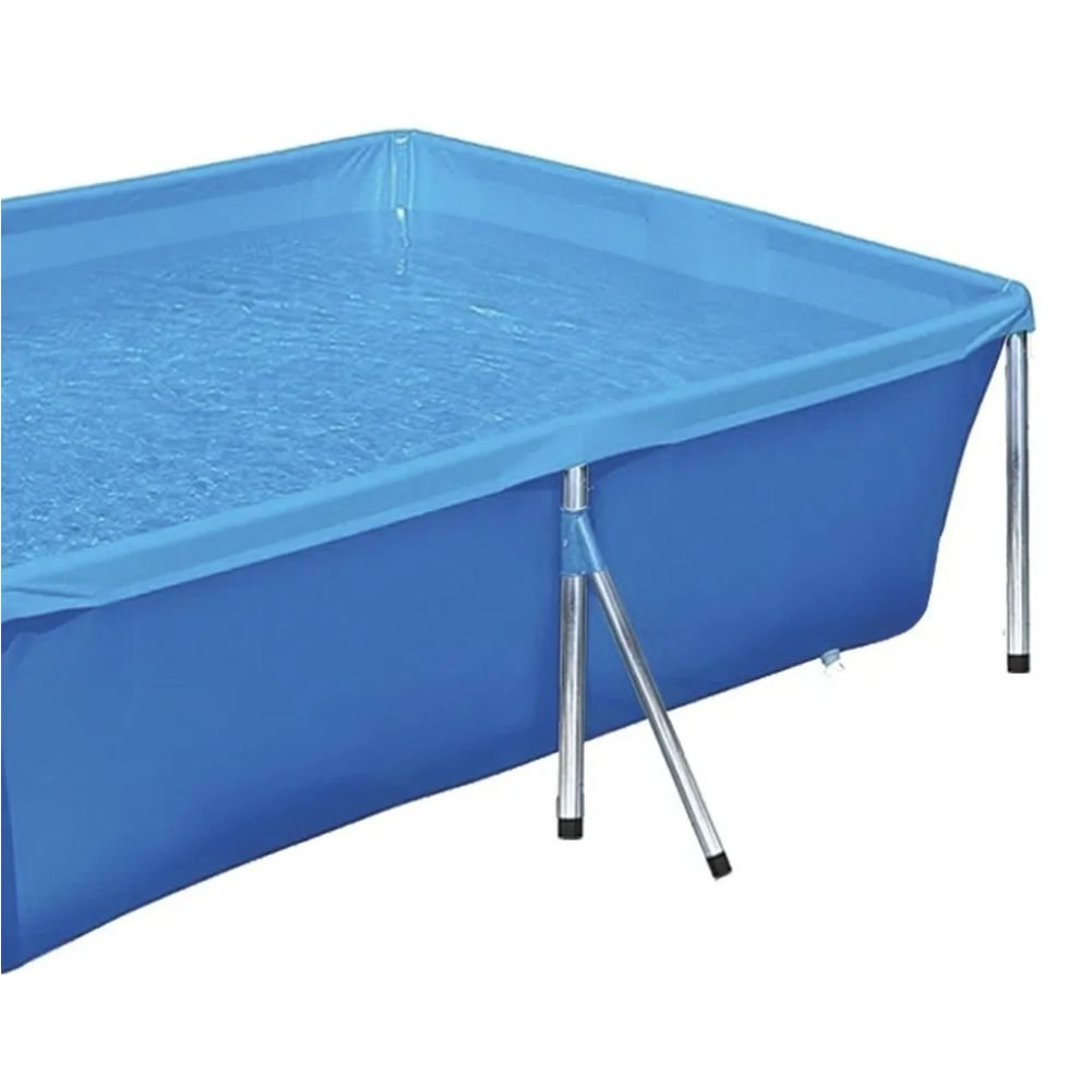 Piscina estrutural retangular Botafogo PIS0630 com capacidade de 2000 litros de 2.11m de comprimento - 3