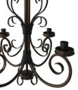Ver imagem 6 de Lustre Rústico em Ferro Estilo Vintage para Iluminação de Sala de Estar - Verniz