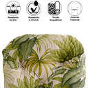 Ver imagem 6 de Almofada P/ Poltrona Cadeiras Impermeável Cor Palmares Bege