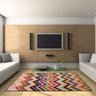 Tapete para Sala e Quarto Isadora Design Italy 150x200cm Étnico Shima Color - 2