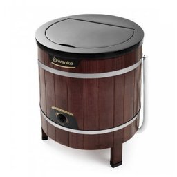 Lavadora Semiautomática 5kg Tradicional Wanke 220V Marrom/Preto - 1
