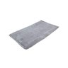 Tapete Algodão 60x100cm Retangular Sublime Cinza Kapazi - 1