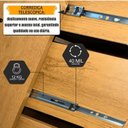Ver imagem 5 de Guarda-Roupa Casal França 6 Portas com Espelho e Detalhe Ripado com 3 Gavetas Internas Marrom/Cinamomo