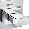 Acabamento Para Registro Breezy Docolbase 1/2", 3/4" e 1" Cromado - 2