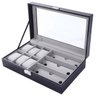 Porta Relogio Luxo Oculos de Sol Pulseira Estojo Expositor Caixa Oganizador Penteadeira Armario Mesa - 11