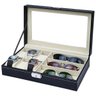 Porta Relogio Luxo Oculos de Sol Pulseira Estojo Expositor Caixa Oganizador Penteadeira Armario Mesa - 3